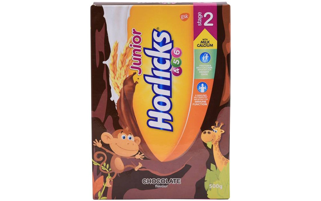 Junior Horlicks Chocolate Flavour    Box  250 grams